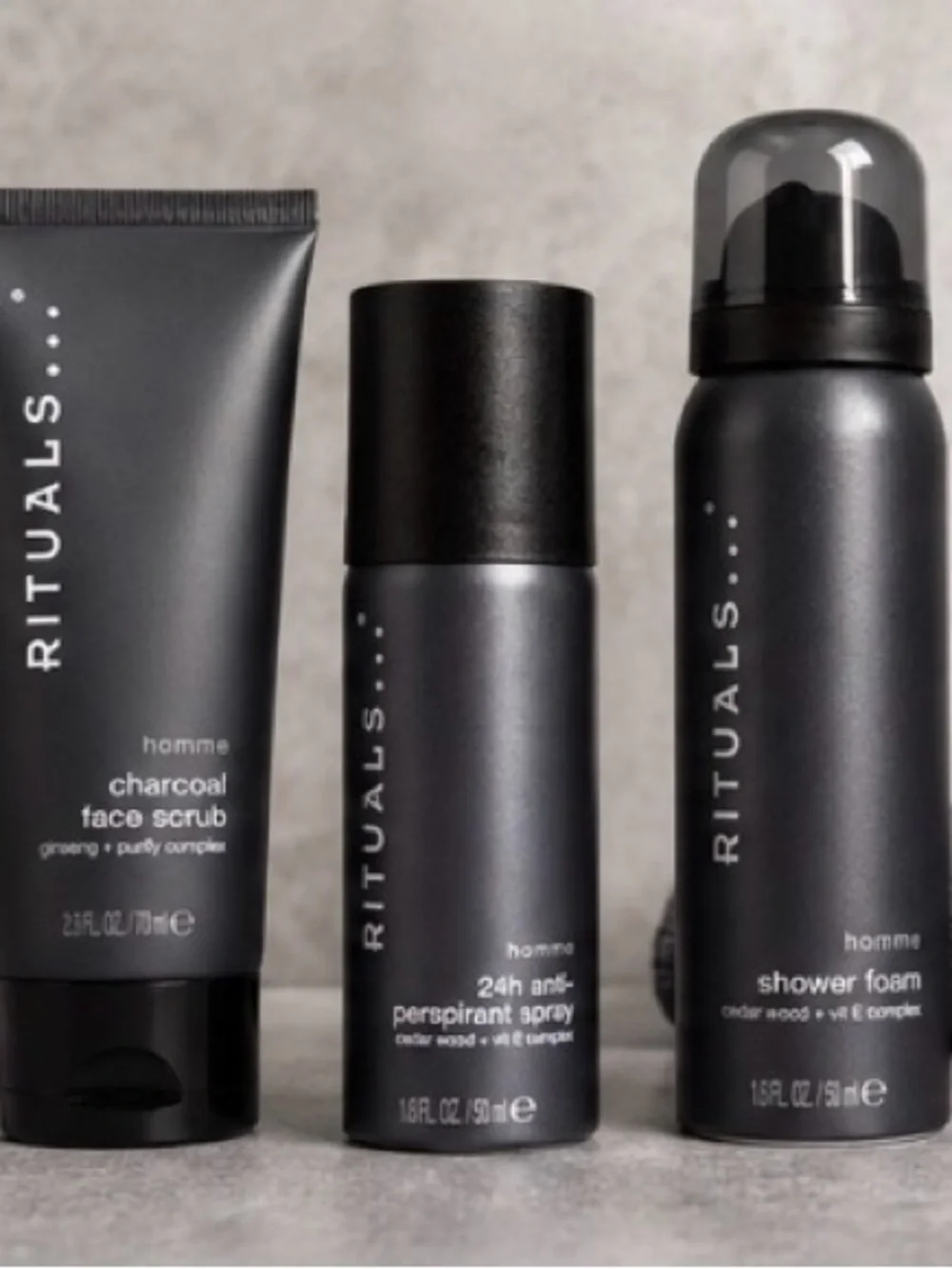 Rituals men homme 3 invigorating bestsellers